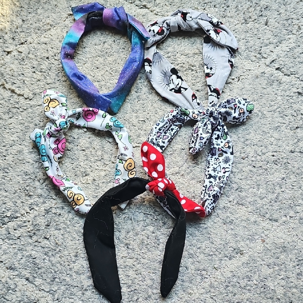 Colorful Lot Of Knot Headbands- Some Disney Themed